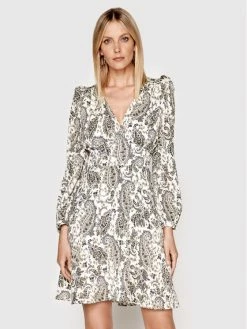 Morgan Γυναίκες Καθημερινά Φορέματα Φόρεμα καθημερινό 221-RADIAL Μπεζ Regular Fit