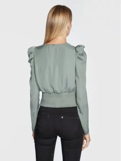 Morgan Γυναίκες Μπλουζάκια Μπλουζάκι 222-OCHARMA Πράσινο Regular Fit -Εξοδος Morgan Κατάστημα unnamed file 198