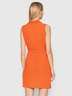 Morgan Γυναίκες Κοκτέιλ Φορέματα Φόρεμα κοκτέιλ 212-RENALA.F Πορτοκαλί Regular Fit -Εξοδος Morgan Κατάστημα unnamed file 1981