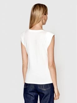 Morgan Γυναίκες Μπλουζάκια Μπλουζάκι 221-DARME Λευκό Regular Fit -Εξοδος Morgan Κατάστημα unnamed file 2001