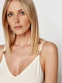 Morgan Γυναίκες Tops Τοπ 221-BAMBOU Μπεζ Slim Fit -Εξοδος Morgan Κατάστημα unnamed file 2032