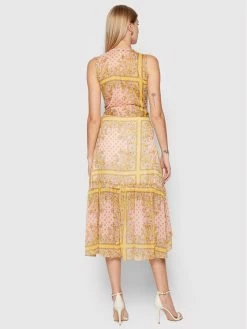 Morgan Γυναίκες Καθημερινά Φορέματα Φόρεμα καθημερινό 221-REVANA.F Κίτρινο Regular Fit -Εξοδος Morgan Κατάστημα unnamed file 2036