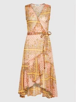 Morgan Γυναίκες Καθημερινά Φορέματα Φόρεμα καθημερινό 221-REVANA.F Κίτρινο Regular Fit -Εξοδος Morgan Κατάστημα unnamed file 2038