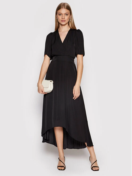 Morgan Γυναίκες Καθημερινά Φορέματα Φόρεμα καθημερινό 221-RSIBILA Μαύρο Regular Fit 4 Morgan Γυναίκες Καθημερινά Φορέματα Φόρεμα καθημερινό 221-RSIBILA Μαύρο Regular Fit - Image 2