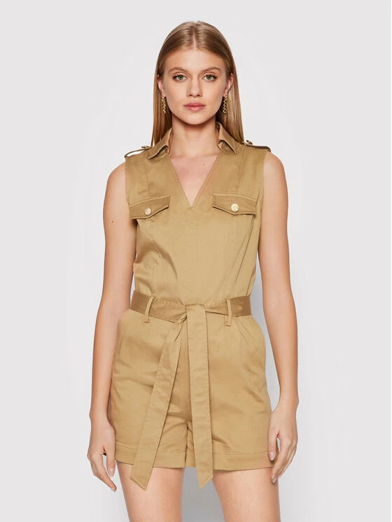 Morgan Γυναίκες Ολόσωμες Φόρμες Ολόσωμη φόρμα 221-SHAZIA.F Καφέ Regular Fit 3 Morgan Γυναίκες Ολόσωμες Φόρμες Ολόσωμη φόρμα 221-SHAZIA.F Καφέ Regular Fit