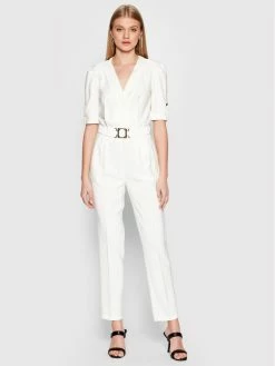 Morgan Γυναίκες Ολόσωμες Φόρμες Ολόσωμη φόρμα 212-PALM Λευκό Regular Fit