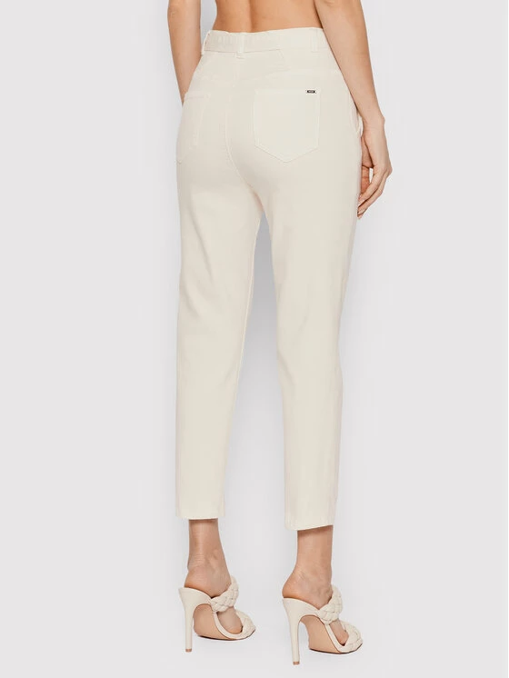 Morgan Γυναίκες Υφασμάτινα Παντελόνια Παντελόνι υφασμάτινο 221-PSTAR4 Μπεζ Slim Fit 5 Morgan Γυναίκες Υφασμάτινα Παντελόνια Παντελόνι υφασμάτινο 221-PSTAR4 Μπεζ Slim Fit - Image 3
