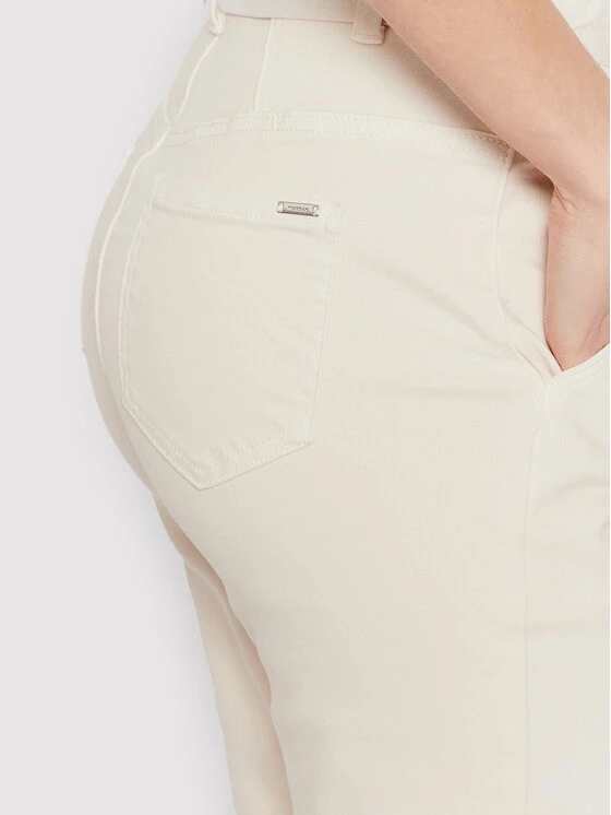 Morgan Γυναίκες Υφασμάτινα Παντελόνια Παντελόνι υφασμάτινο 221-PSTAR4 Μπεζ Slim Fit 6 Morgan Γυναίκες Υφασμάτινα Παντελόνια Παντελόνι υφασμάτινο 221-PSTAR4 Μπεζ Slim Fit - Image 4