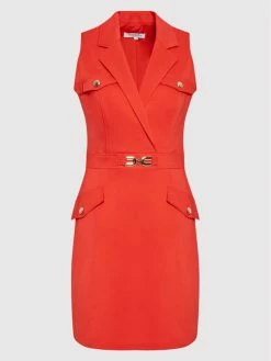 Morgan Γυναίκες Κοκτέιλ Φορέματα Φόρεμα κοκτέιλ 221-REBEL Κόκκινο Regular Fit -Εξοδος Morgan Κατάστημα unnamed file 2099