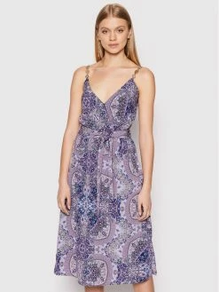 Morgan Γυναίκες Καθημερινά Φορέματα Φόρεμα καθημερινό 221-RADIAZ.F Μωβ Regular Fit