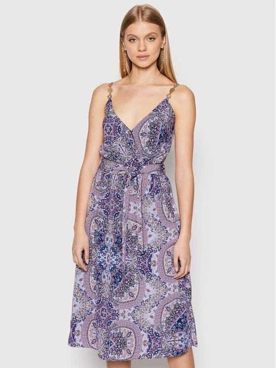 Morgan Γυναίκες Καθημερινά Φορέματα Φόρεμα καθημερινό 221-RADIAZ.F Μωβ Regular Fit 3 Morgan Γυναίκες Καθημερινά Φορέματα Φόρεμα καθημερινό 221-RADIAZ.F Μωβ Regular Fit