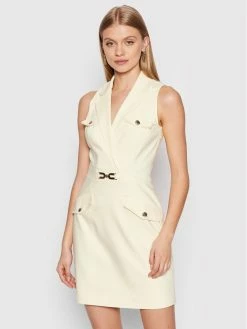 Morgan Γυναίκες Κοκτέιλ Φορέματα Φόρεμα κοκτέιλ 221-REBEL Κίτρινο Regular Fit