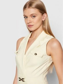 Morgan Γυναίκες Κοκτέιλ Φορέματα Φόρεμα κοκτέιλ 221-REBEL Κίτρινο Regular Fit -Εξοδος Morgan Κατάστημα unnamed file 2108