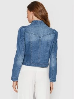 Morgan Γυναίκες Τζιν Μπουφάν Τζιν μπουφάν 221-VPAMEL Μπλε Regular Fit -Εξοδος Morgan Κατάστημα unnamed file 2112