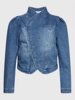 Morgan Γυναίκες Τζιν Μπουφάν Τζιν μπουφάν 221-VPAMEL Μπλε Regular Fit -Εξοδος Morgan Κατάστημα unnamed file 2114