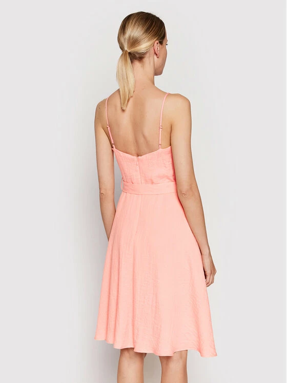 Morgan Γυναίκες Καθημερινά Φορέματα Φόρεμα καλοκαιρινό 221-REGGAE Ροζ Regular Fit 5 Morgan Γυναίκες Καθημερινά Φορέματα Φόρεμα καλοκαιρινό 221-REGGAE Ροζ Regular Fit - Image 3