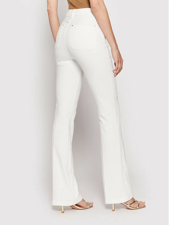 Morgan Γυναίκες Τζιν 221-PHILIA Λευκό Bootcut Fit 5 Morgan Γυναίκες Τζιν 221-PHILIA Λευκό Bootcut Fit - Image 3