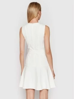 Morgan Γυναίκες Κοκτέιλ Φορέματα Φόρεμα κοκτέιλ 221-ROSALIA Λευκό Regular Fit -Εξοδος Morgan Κατάστημα unnamed file 2137