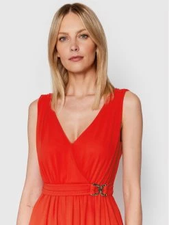 Morgan Γυναίκες Κοκτέιλ Φορέματα Φόρεμα κοκτέιλ 221-RICHES Κόκκινο Regular Fit -Εξοδος Morgan Κατάστημα unnamed file 2143