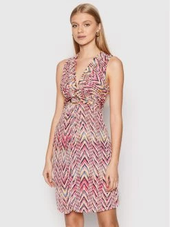 Morgan Γυναίκες Καλοκαιρινά Φορέματα Φόρεμα καλοκαιρινό 221-RGEOMI Έγχρωμο Regular Fit