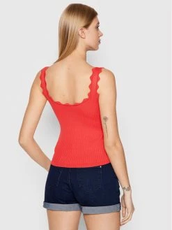 Morgan Γυναίκες Tops Τοπ 221-MSIRENE Κόκκινο Slim Fit -Εξοδος Morgan Κατάστημα unnamed file 2172