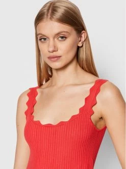 Morgan Γυναίκες Tops Τοπ 221-MSIRENE Κόκκινο Slim Fit -Εξοδος Morgan Κατάστημα unnamed file 2173