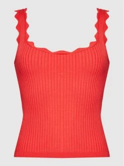 Morgan Γυναίκες Tops Τοπ 221-MSIRENE Κόκκινο Slim Fit -Εξοδος Morgan Κατάστημα unnamed file 2174