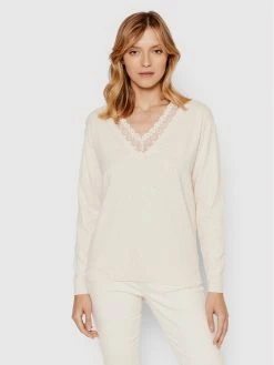 Morgan Γυναίκες Πουλόβερ 211-MONICA Μπεζ Regular Fit