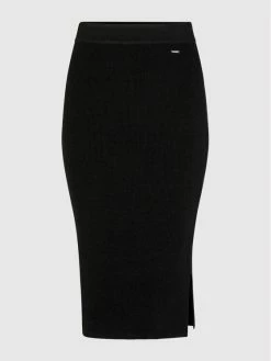 Morgan Γυναίκες Φούστες Pencil Φούστα Pencil 221-JOANI Μαύρο Slim Fit -Εξοδος Morgan Κατάστημα unnamed file 2210