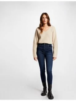 Morgan Γυναίκες Πουλόβερ 212-MAX Μπεζ Regular Fit