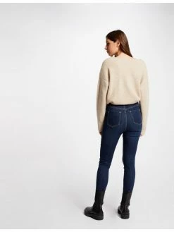 Morgan Γυναίκες Πουλόβερ 212-MAX Μπεζ Regular Fit -Εξοδος Morgan Κατάστημα unnamed file 2223