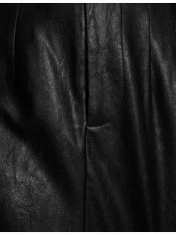 Morgan Γυναίκες Mini Φούστα από απομίμηση δέρματος 212-JACKIE Μαύρο Slim Fit -Εξοδος Morgan Κατάστημα unnamed file 2243