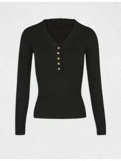 Morgan Γυναίκες Πουλόβερ 212-MBIZOU Μαύρο Regular Fit -Εξοδος Morgan Κατάστημα unnamed file 2250