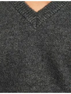 Morgan Γυναίκες Πουλόβερ 212-MUSLI Γκρι Relaxed Fit -Εξοδος Morgan Κατάστημα unnamed file 2255