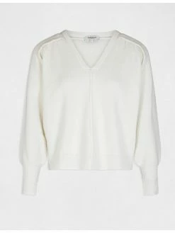 Morgan Γυναίκες Πουλόβερ 212-MIMO Λευκό Regular Fit -Εξοδος Morgan Κατάστημα unnamed file 2288