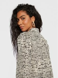 Morgan Γυναίκες Casual Πουκάμισα Πουκάμισο 222-CDOTA.F Μπεζ Regular Fit -Εξοδος Morgan Κατάστημα unnamed file 229