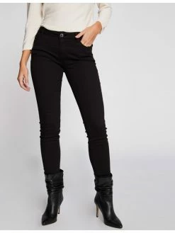 Morgan Γυναίκες Τζιν 191-PETRA Μαύρο Skinny Fit