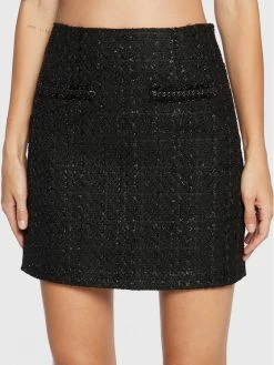 Morgan Γυναίκες Φούστα Mini 22-JAIGNA Μαύρο Regular Fit