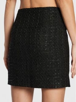 Morgan Γυναίκες Φούστα Mini 22-JAIGNA Μαύρο Regular Fit -Εξοδος Morgan Κατάστημα unnamed file 243