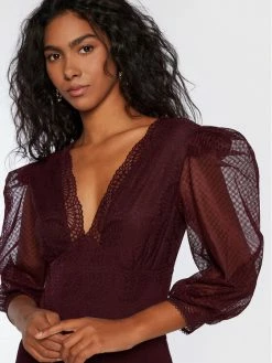 Morgan Γυναίκες Κορμάκια κορμάκι 222-TIFEN Μπορντό Slim Fit -Εξοδος Morgan Κατάστημα unnamed file 265