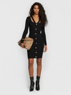 Morgan Γυναίκες Πλεκτά Φορέματα Φόρεμα υφασμάτινο 222-RMILLIA Μαύρο Slim Fit 8 Morgan Γυναίκες Πλεκτά Φορέματα Φόρεμα υφασμάτινο 222-RMILLIA Μαύρο Slim Fit -Εξοδος Morgan Κατάστημα unnamed file 273