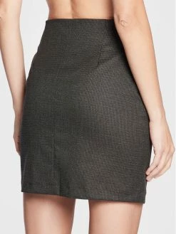 Morgan Γυναίκες Φούστα Mini 222-JLIB.F Γκρι Regular Fit -Εξοδος Morgan Κατάστημα unnamed file 279