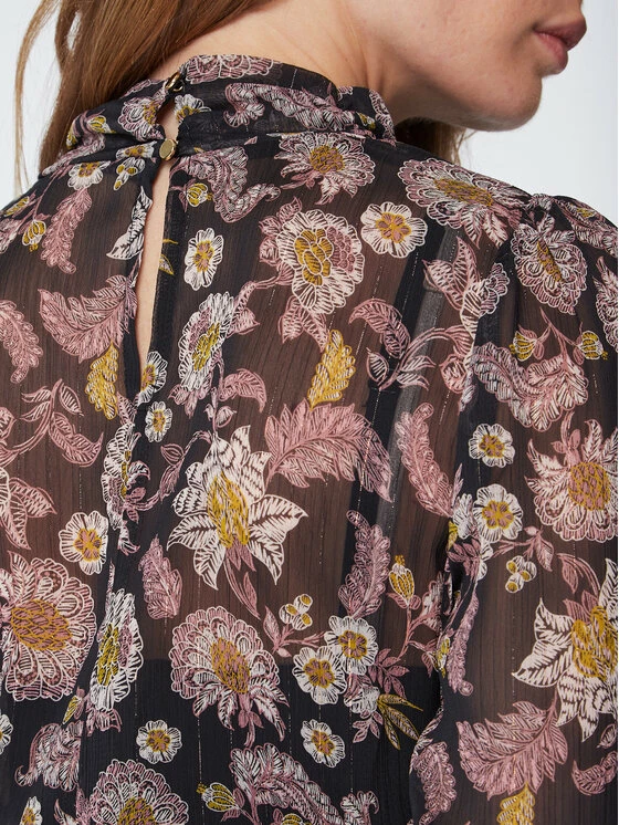 Morgan Γυναίκες Καθημερινά Φορέματα Φόρεμα καθημερινό 222-RCOLIOU Σκούρο μπλε Regular Fit 7 Morgan Γυναίκες Καθημερινά Φορέματα Φόρεμα καθημερινό 222-RCOLIOU Σκούρο μπλε Regular Fit - Image 5