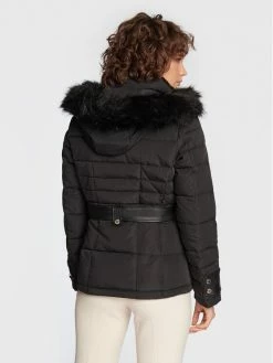 Morgan Γυναίκες Χειμωνιάτικα Μπουφάν Μπουφάν πουπουλένιο 212-GNINAE Μαύρο Regular Fit -Εξοδος Morgan Κατάστημα unnamed file 294