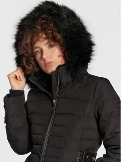 Morgan Γυναίκες Χειμωνιάτικα Μπουφάν Μπουφάν πουπουλένιο 212-GNINAE Μαύρο Regular Fit -Εξοδος Morgan Κατάστημα unnamed file 296