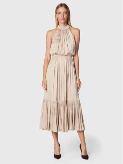 Morgan Γυναίκες Καθημερινά Φορέματα Φόρεμα καθημερινό 222-RAMAGE Μπεζ Regular Fit