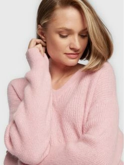 Morgan Γυναίκες Πουλόβερ 222-MATILD2 Ροζ Regular Fit -Εξοδος Morgan Κατάστημα unnamed file 333