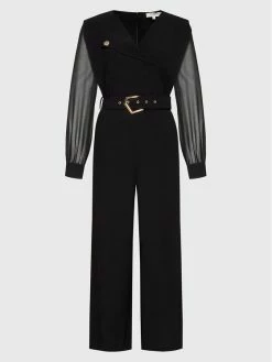 Morgan Γυναίκες Ολόσωμες Φόρμες Ολόσωμη φόρμα 222-PIPAM.F Μαύρο Regular Fit -Εξοδος Morgan Κατάστημα unnamed file 339