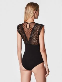 Morgan Γυναίκες Κορμάκια κορμάκι 222-DOVA Μαύρο Slim Fit -Εξοδος Morgan Κατάστημα unnamed file 342