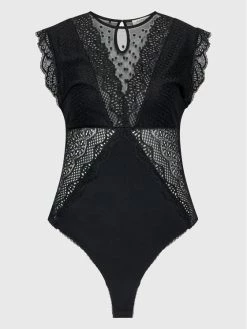 Morgan Γυναίκες Κορμάκια κορμάκι 222-DOVA Μαύρο Slim Fit -Εξοδος Morgan Κατάστημα unnamed file 344